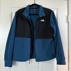 North Face Denali fleece blue/black XL